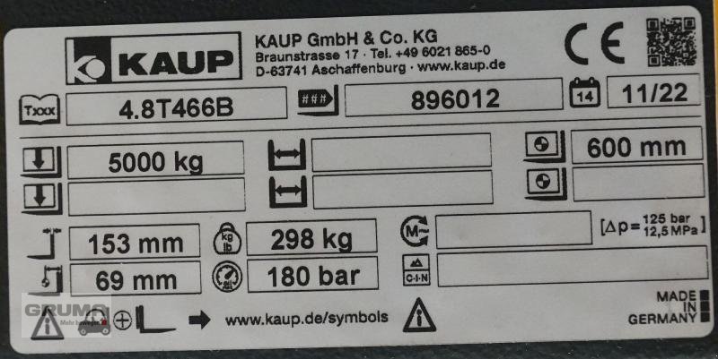 Sonstige Teile des Typs Kaup 4,8T466B, Gebrauchtmaschine in Friedberg-Derching (Bild 4)