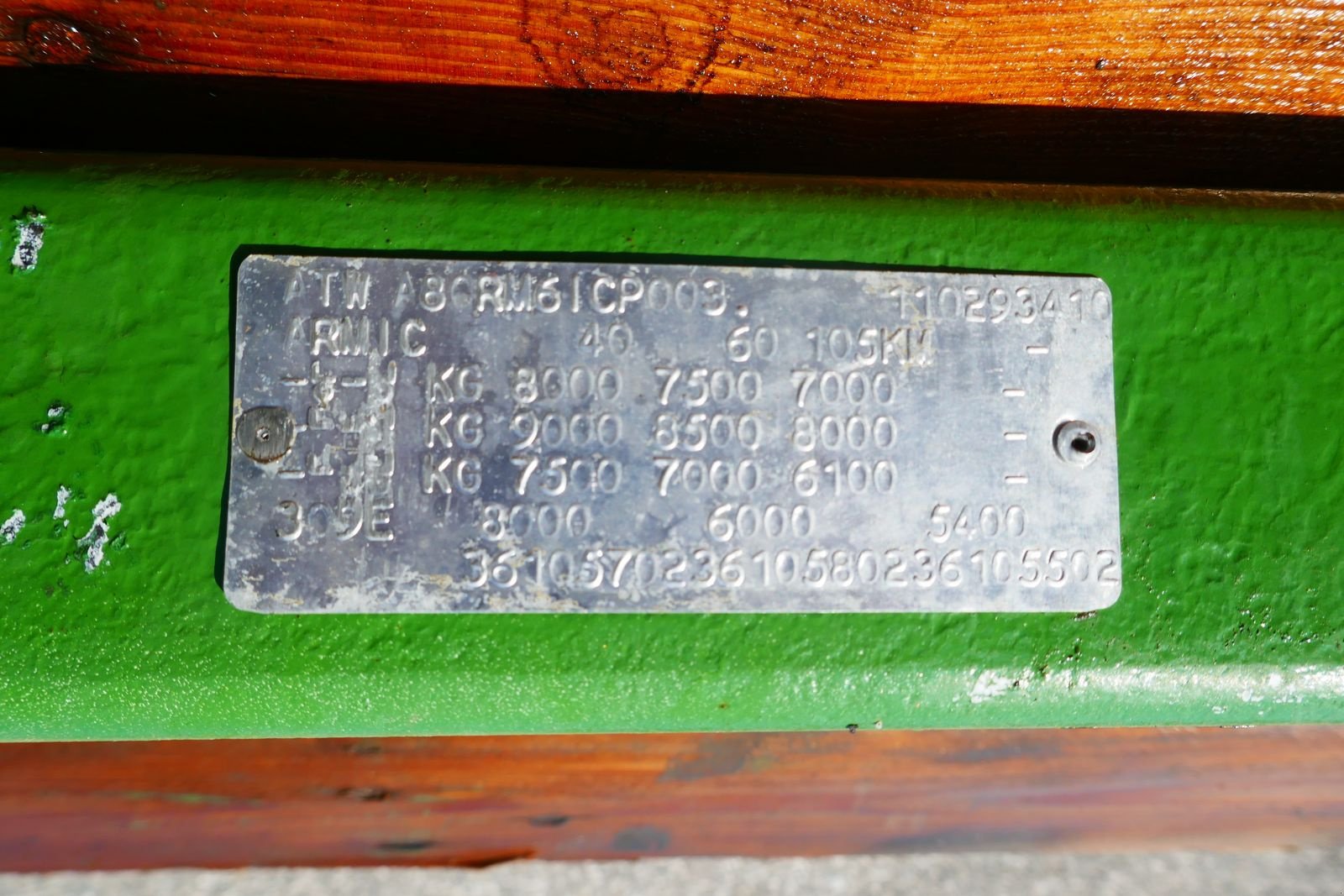 Sonstige Teile typu Krone Komplettachse für Comprima, Gebrauchtmaschine v Villach (Obrázek 12)