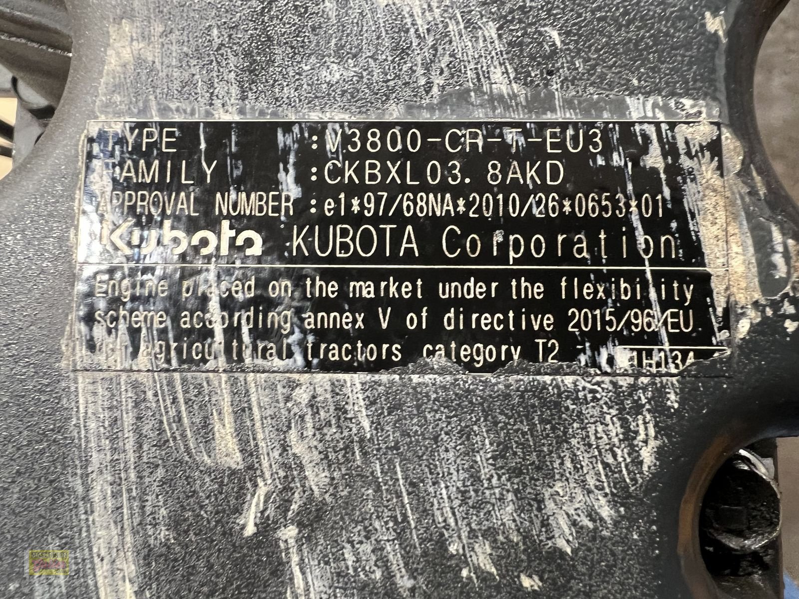 Sonstige Teile typu Kubota V3800-T, Gebrauchtmaschine v Kötschach (Obrázek 2)