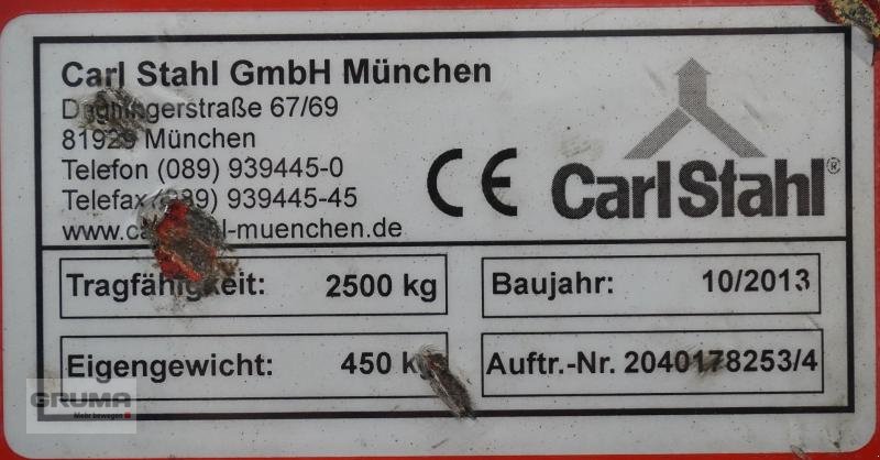 Sonstige Teile типа Linde C-Haken / Wechselgestell 80 V max. 6 PZS, Gebrauchtmaschine в Friedberg-Derching (Фотография 5)