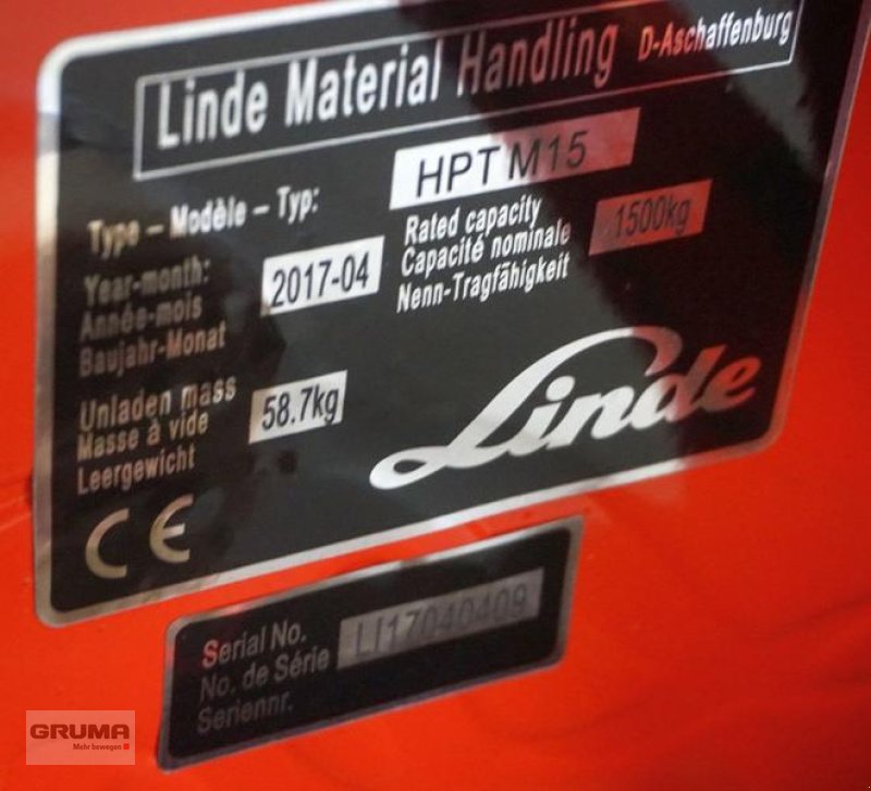 Sonstige Teile a típus Linde HPT M 15, Gebrauchtmaschine ekkor: Friedberg-Derching (Kép 3)