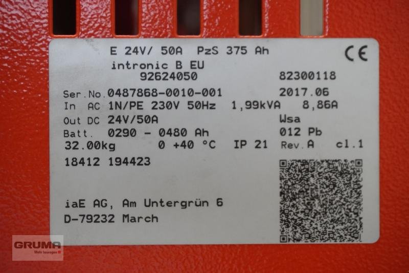 Sonstige Teile типа Linde intronic B E 24V / 50A EU, Gebrauchtmaschine в Friedberg-Derching (Фотография 6)