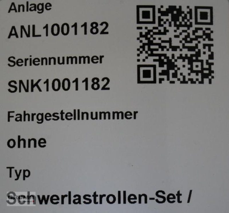 Sonstige Teile typu Pfaff Schwerlastrollen-Set, Gebrauchtmaschine v Friedberg-Derching (Obrázek 4)