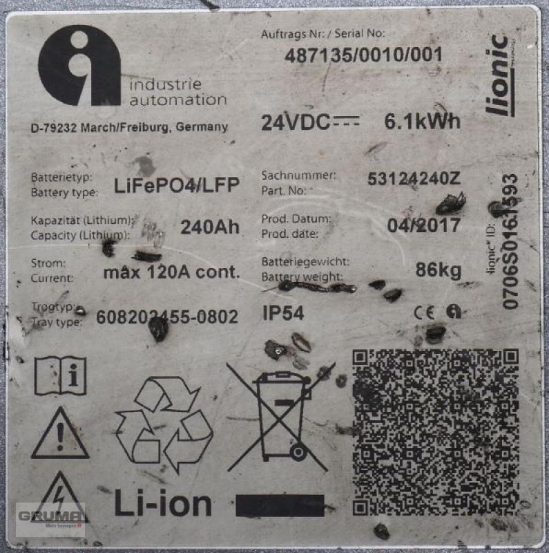 Sonstige Teile типа Rottmann Automation 24 Volt  240 Ah, Gebrauchtmaschine в Friedberg-Derching (Фотография 6)