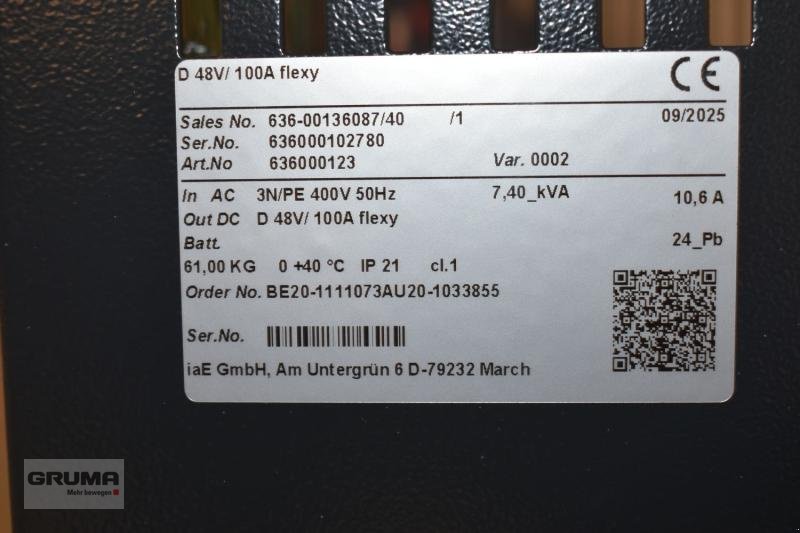 Sonstige Teile Türe ait Rottmann Automation Flexy Plus D 48V/100A, Gebrauchtmaschine içinde Friedberg-Derching (resim 6)