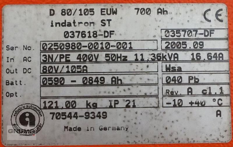 Sonstige Teile типа Rottmann Automation Indatron ST D80/105, Gebrauchtmaschine в Friedberg-Derching (Фотография 6)