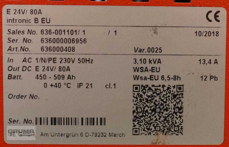 Sonstige Teile tip Rottmann Automation Intronic B EU E 24V/80A, Gebrauchtmaschine in Friedberg-Derching (Poză 6)