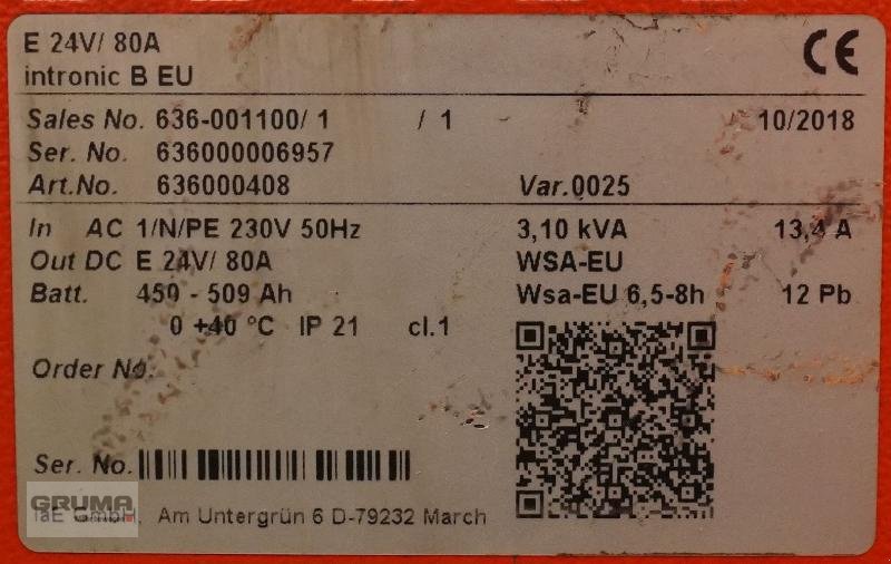 Sonstige Teile typu Rottmann Automation Intronic B EU E 24V/80A, Gebrauchtmaschine v Friedberg-Derching (Obrázek 6)