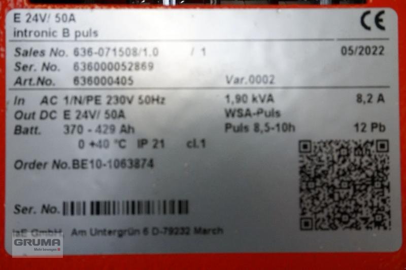 Sonstige Teile типа Rottmann Automation Intronic B puls E 24/50, Gebrauchtmaschine в Friedberg-Derching (Фотография 4)