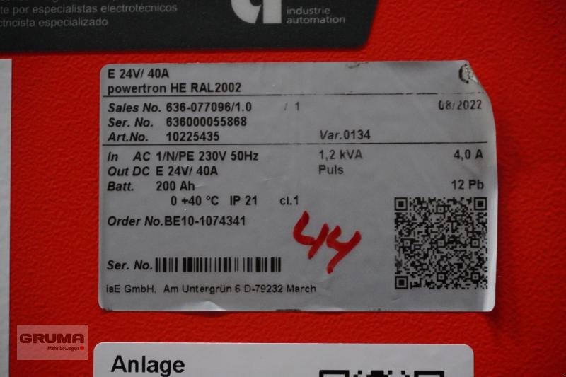 Sonstige Teile del tipo Rottmann Automation Powertron HE 24V/40A, Gebrauchtmaschine In Friedberg-Derching (Immagine 6)