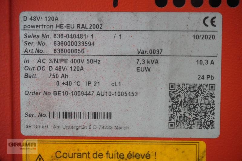 Sonstige Teile tipa Rottmann Automation powertron HE D 48V/120A, Gebrauchtmaschine u Friedberg-Derching (Slika 6)