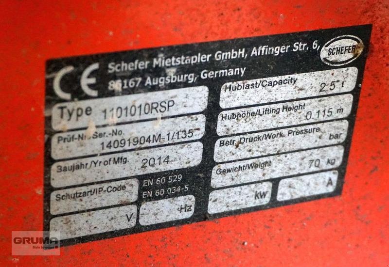 Sonstige Teile του τύπου Schefer 1101010RSP, Gebrauchtmaschine σε Friedberg-Derching (Φωτογραφία 3)