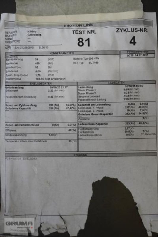 Sonstige Teile typu Sonstige 24 Volt 4 PzS 460 Ah, Gebrauchtmaschine v Friedberg-Derching (Obrázek 6)