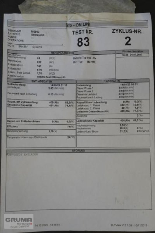 Sonstige Teile typu Sonstige 24 Volt 4 PzS 620 Ah, Gebrauchtmaschine v Friedberg-Derching (Obrázek 7)