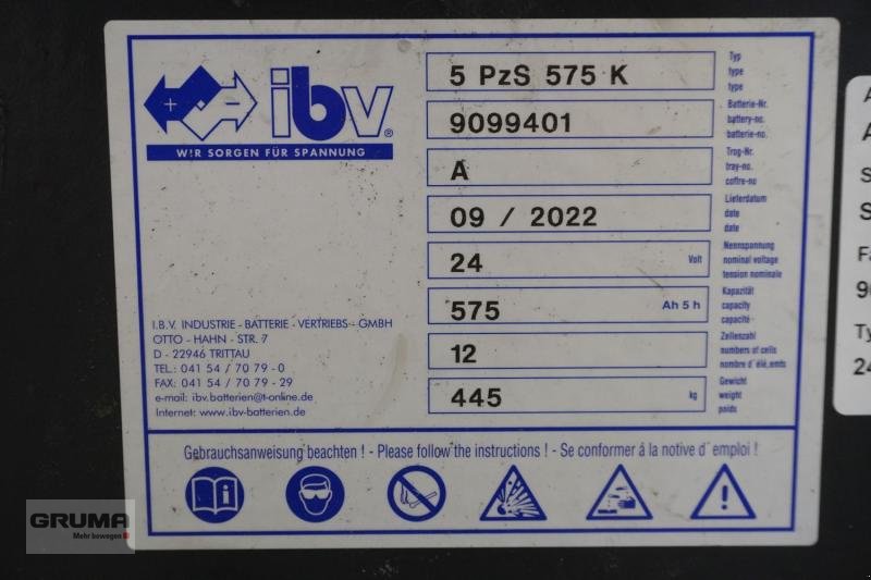 Sonstige Teile tip Sonstige 24 Volt 5 PzS 575 Ah, Gebrauchtmaschine in Friedberg-Derching (Poză 5)