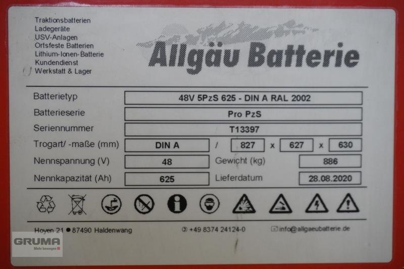 Sonstige Teile typu Sonstige 48 Volt 5 PzS 625 Ah, Gebrauchtmaschine v Friedberg-Derching (Obrázek 6)