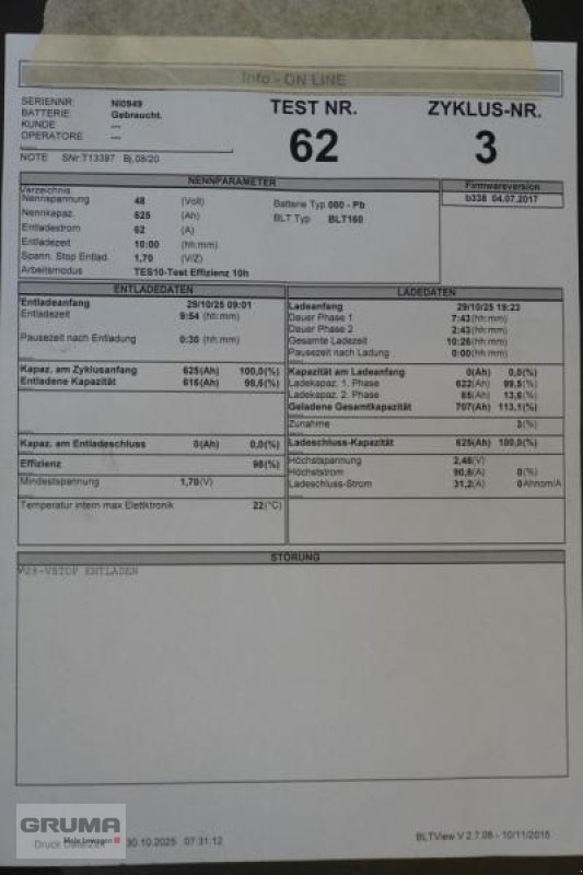 Sonstige Teile typu Sonstige 48 Volt 5 PzS 625 Ah, Gebrauchtmaschine v Friedberg-Derching (Obrázek 7)