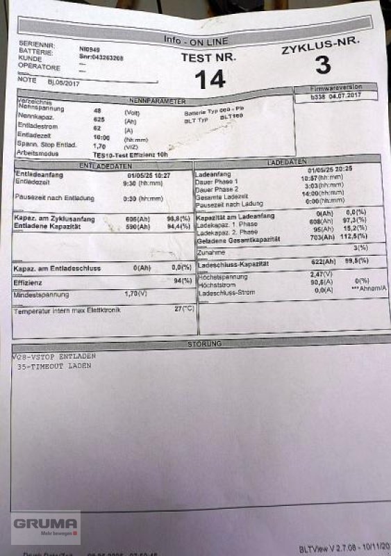Sonstige Teile tip Sonstige 48 Volt 5 PzS 625 Ah, Gebrauchtmaschine in Friedberg-Derching (Poză 6)