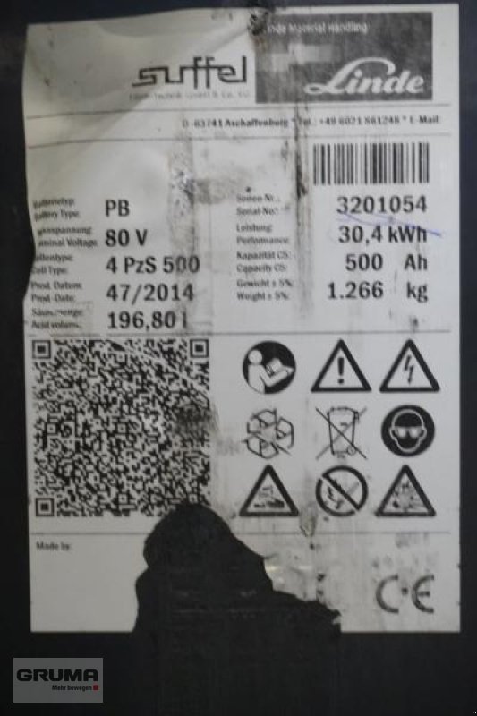 Sonstige Teile typu Sonstige 80 Volt 4 PzS 500 Ah, Gebrauchtmaschine v Friedberg-Derching (Obrázek 5)