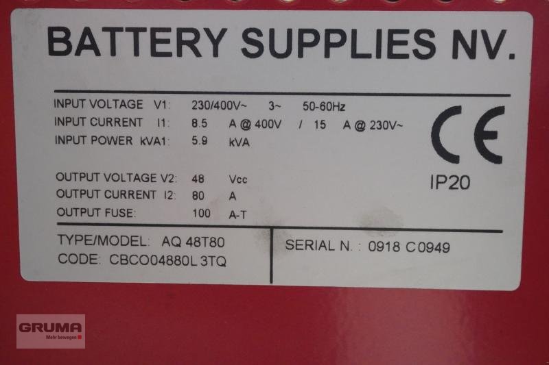 Sonstige Teile Türe ait Sonstige AQ48T80 48 V/ 80 A, Gebrauchtmaschine içinde Friedberg-Derching (resim 6)