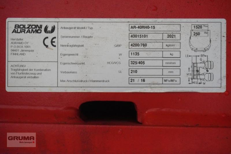 Sonstige Teile typu Sonstige AR-40RH0-15 Breite 1200mm, Gebrauchtmaschine v Friedberg-Derching (Obrázek 5)