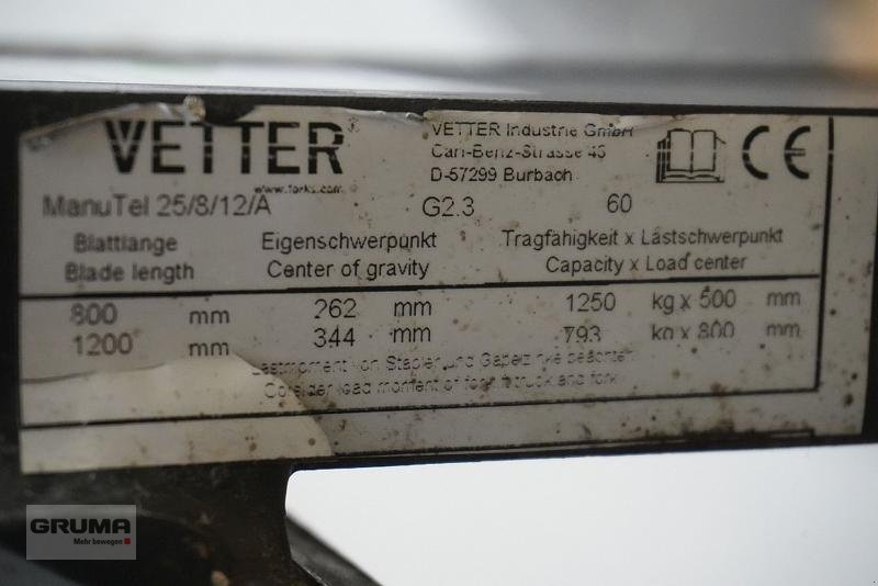 Sonstige Teile του τύπου Sonstige Manu Tel 25/8/12A, Gebrauchtmaschine σε Friedberg-Derching (Φωτογραφία 4)