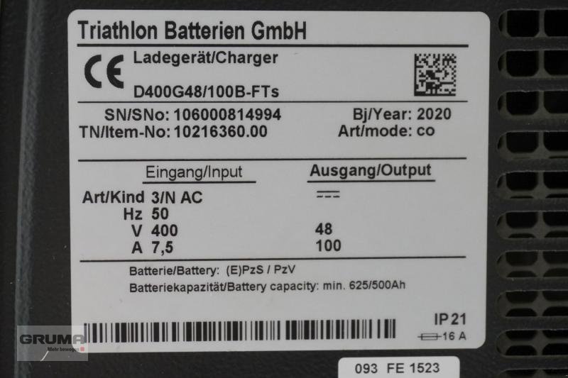 Sonstige Teile typu Sonstige Select 48V/100A, Gebrauchtmaschine v Friedberg-Derching (Obrázek 6)