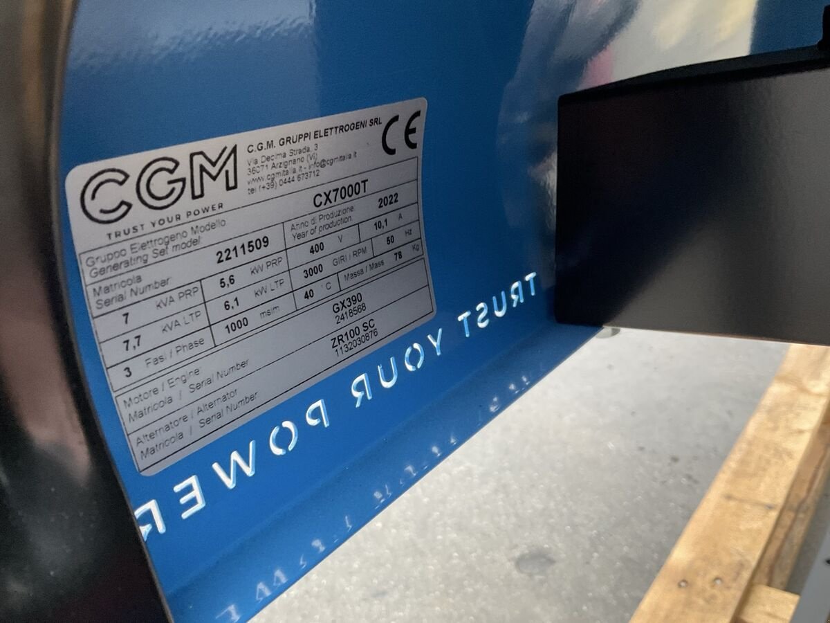 Sonstige Teile des Typs Sonstige Stromerzeuger CX7000T, Neumaschine in Zwettl (Bild 12)