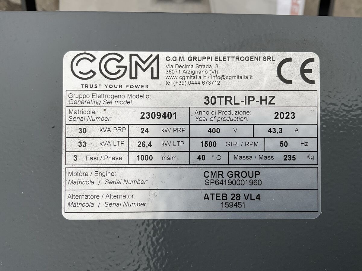Sonstige Teile des Typs Sonstige Zapfwellengenerator IP23 30 kVA, Neumaschine in Zwettl (Bild 10)