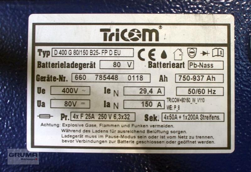 Sonstige Teile des Typs TriCOM FUTUR D400 G 80/150 B25-FP D EU, Gebrauchtmaschine in Friedberg-Derching (Bild 4)