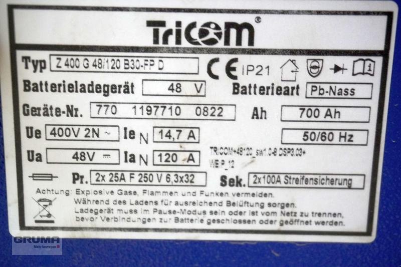 Sonstige Teile typu TriCOM TriCOM Futur Z 48V / 120A, Gebrauchtmaschine v Friedberg-Derching (Obrázek 6)