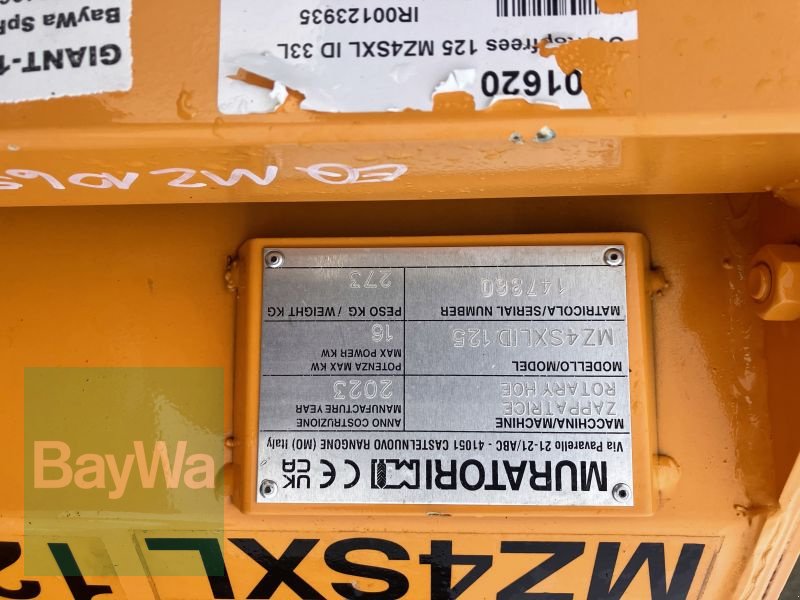 Sonstige Traktoren des Typs GiANT GIANT UMKEHRFRÄSE 125 CM, Gebrauchtmaschine in Großweitzschen  (Bild 6)