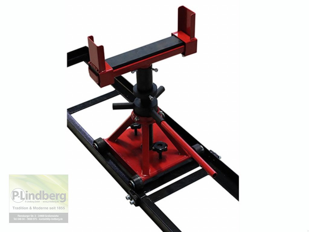 Sonstige Traktoren des Typs P.Lindberg GmbH Trennvorrichtung f.Traktor Traglast Max.5 Tonnen jeStuetzbock-Schienenlaenge-3m, Neumaschine in Großenwiehe (Bild 2)