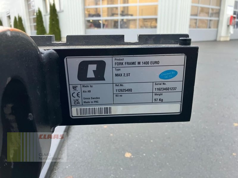 Sonstige Traktoren tipa Sonstige ALÖ PALETTENGABEL 1400 EURO, Neumaschine u Hof (Slika 5)