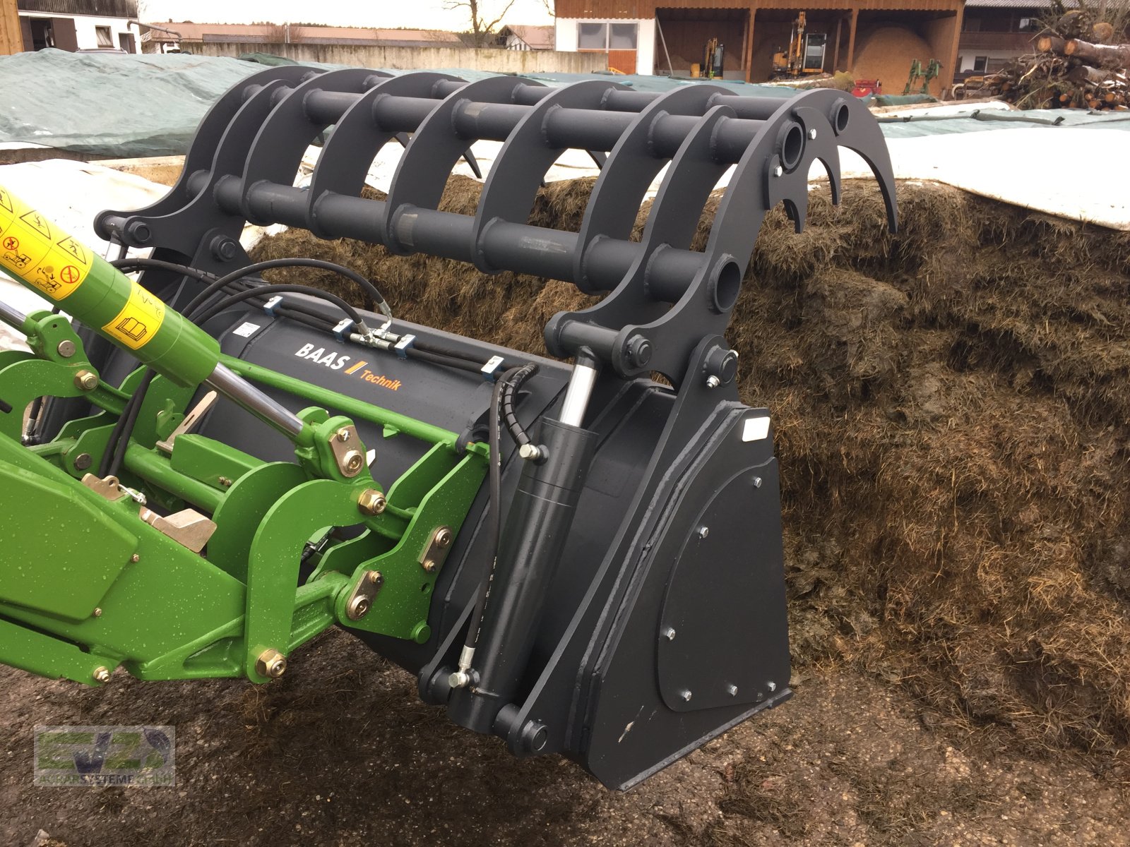 Sonstige Traktorteile des Typs Baas BAAS Technik Silogreifschaufel XL "HD", Neumaschine in Ebersberg (Bild 3)