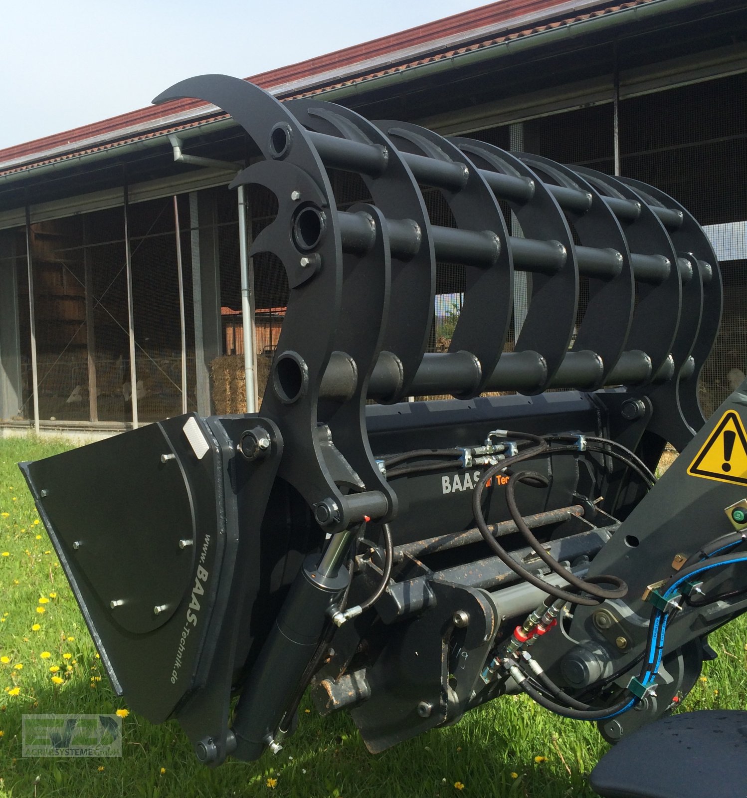 Sonstige Traktorteile des Typs Baas BAAS Technik Silogreifschaufel XL "HD", Neumaschine in Ebersberg (Bild 6)