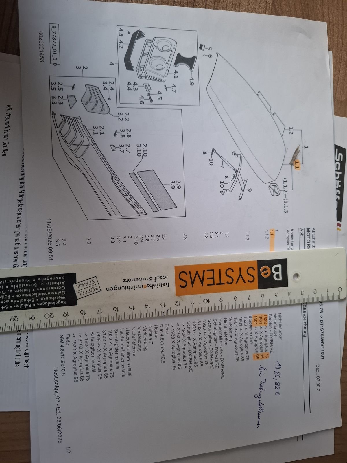 Sonstige Traktorteile des Typs Deutz Motorhaube, Gebrauchtmaschine in Saxen (Bild 7)