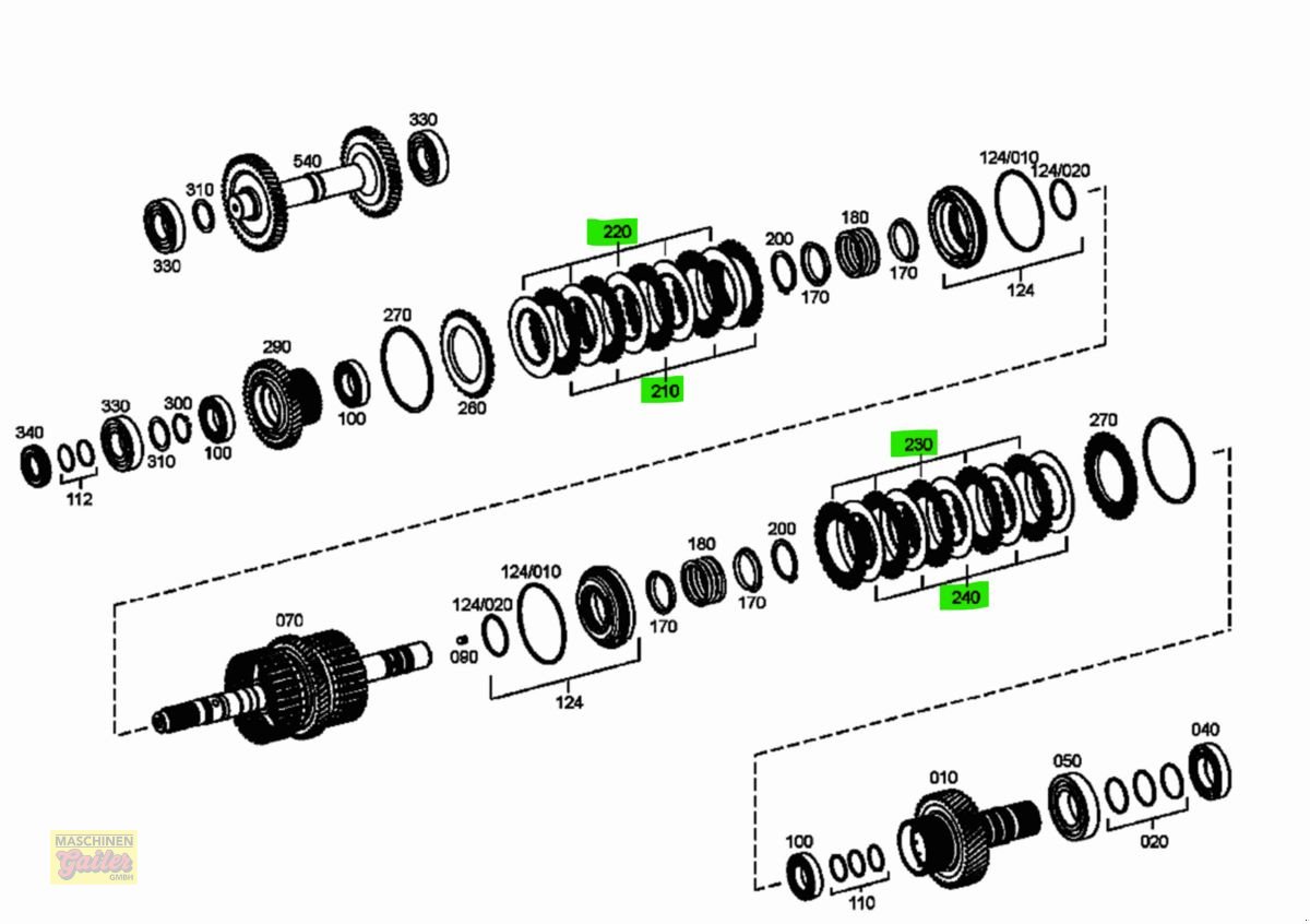 Sonstige Traktorteile des Typs Deutz SDF 04416760 // 04416967 AV35 Kupplungsscheiben, Neumaschine in Kötschach (Bild 8)
