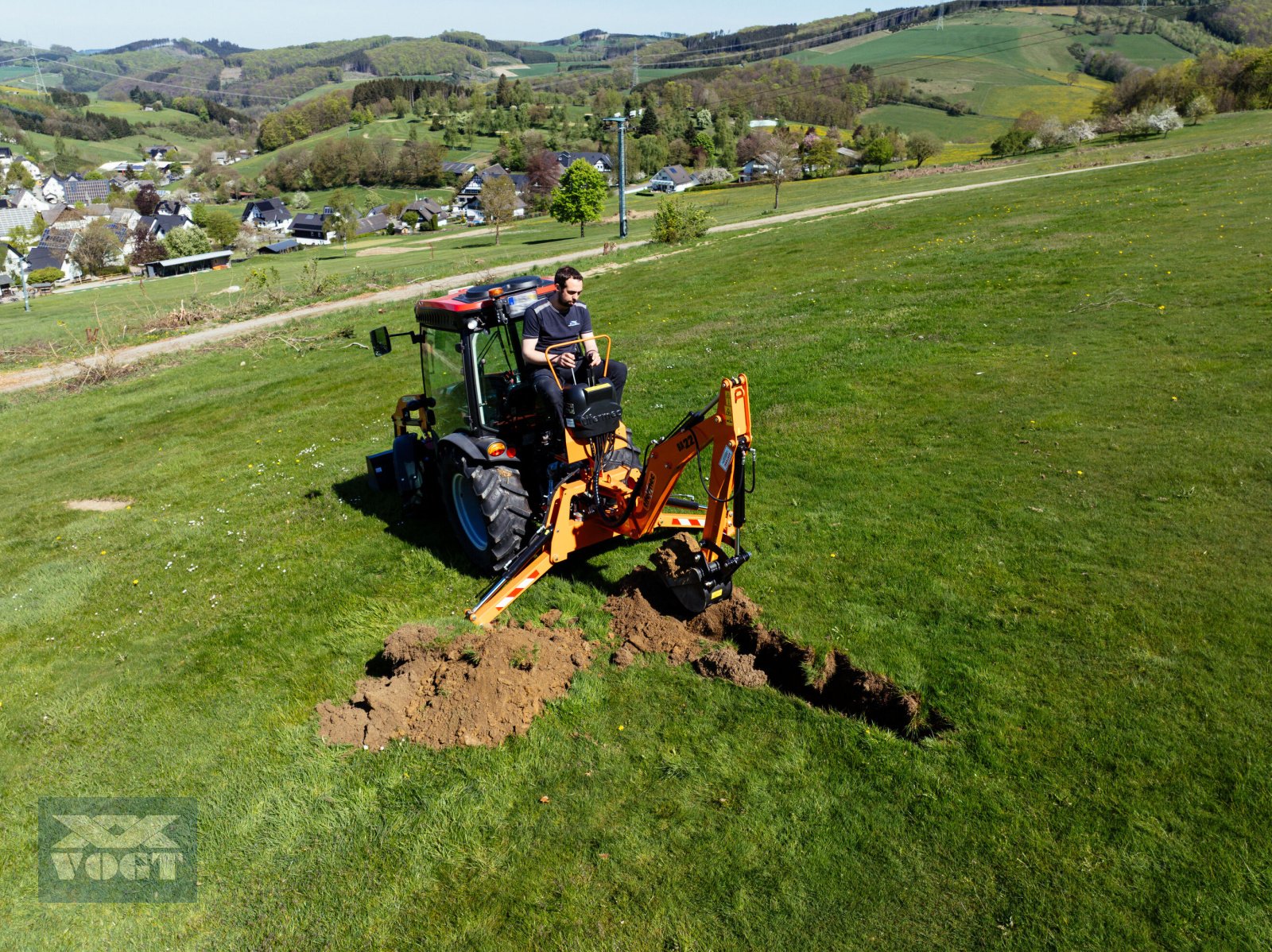 Sonstige Traktorteile typu DIGGER BA22 Heckbagger /Anbaubagger für Traktor inkl. Baggerschaufel-Aktionsangebot, Neumaschine v Schmallenberg (Obrázek 3)
