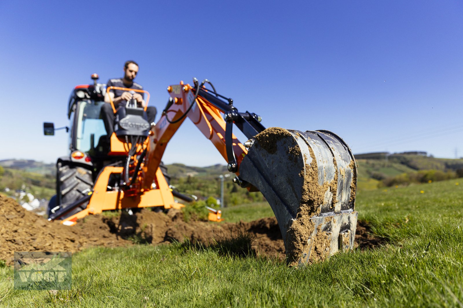 Sonstige Traktorteile typu DIGGER BA22 Heckbagger /Anbaubagger für Traktor inkl. Baggerschaufel-Aktionsangebot, Neumaschine v Schmallenberg (Obrázek 8)