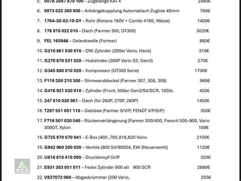 Sonstige Traktorteile Türe ait Fendt Ersatzeile 400-900  SCR,S4,Com3 Xylon,GT Farmer, Neumaschine içinde Markt Hartmannsdorf (resim 1)