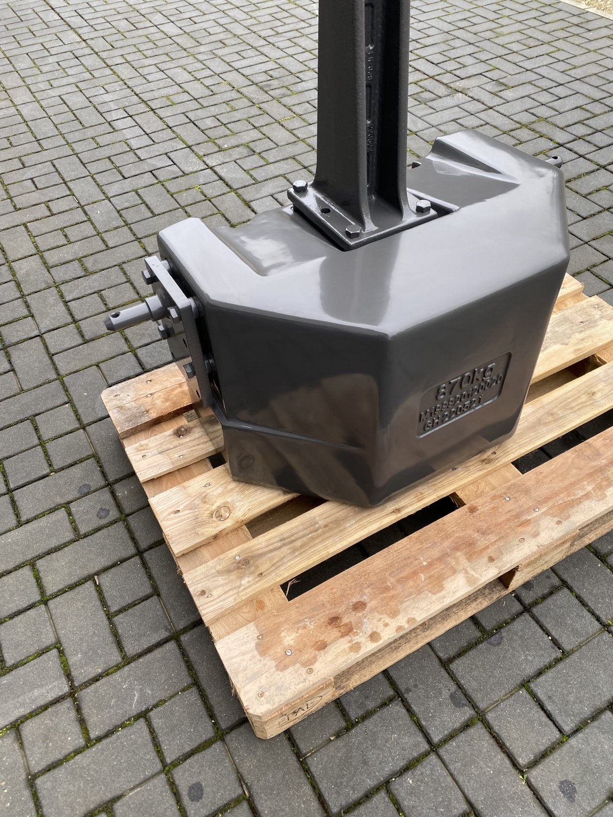 Sonstige Traktorteile typu Fendt Fendt 870 kg Stahlgussgewicht sofort verfügbar, Neumaschine v Weigendorf (Obrázek 2)