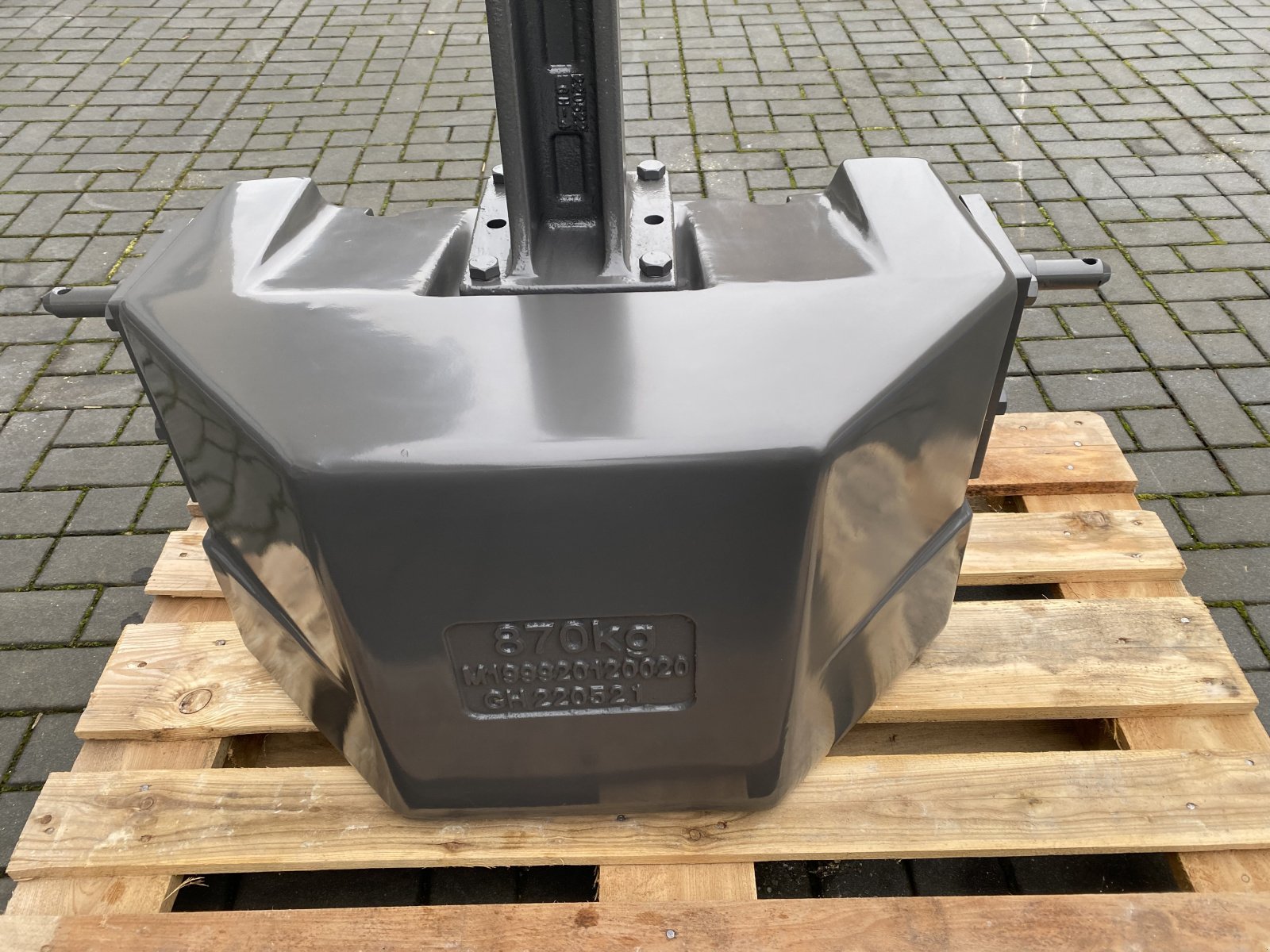 Sonstige Traktorteile typu Fendt Fendt 870 kg Stahlgussgewicht sofort verfügbar, Neumaschine v Weigendorf (Obrázek 3)