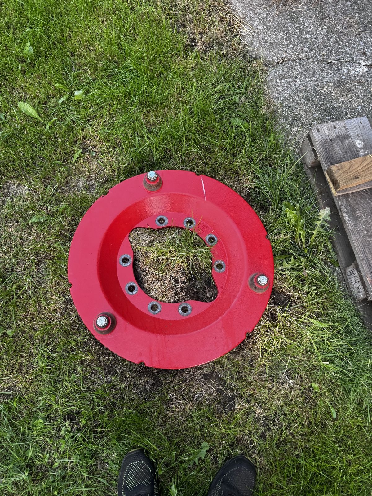 Sonstige Traktorteile des Typs Fendt HINTERRADGEWICHTE, Gebrauchtmaschine in Traberg (Bild 3)