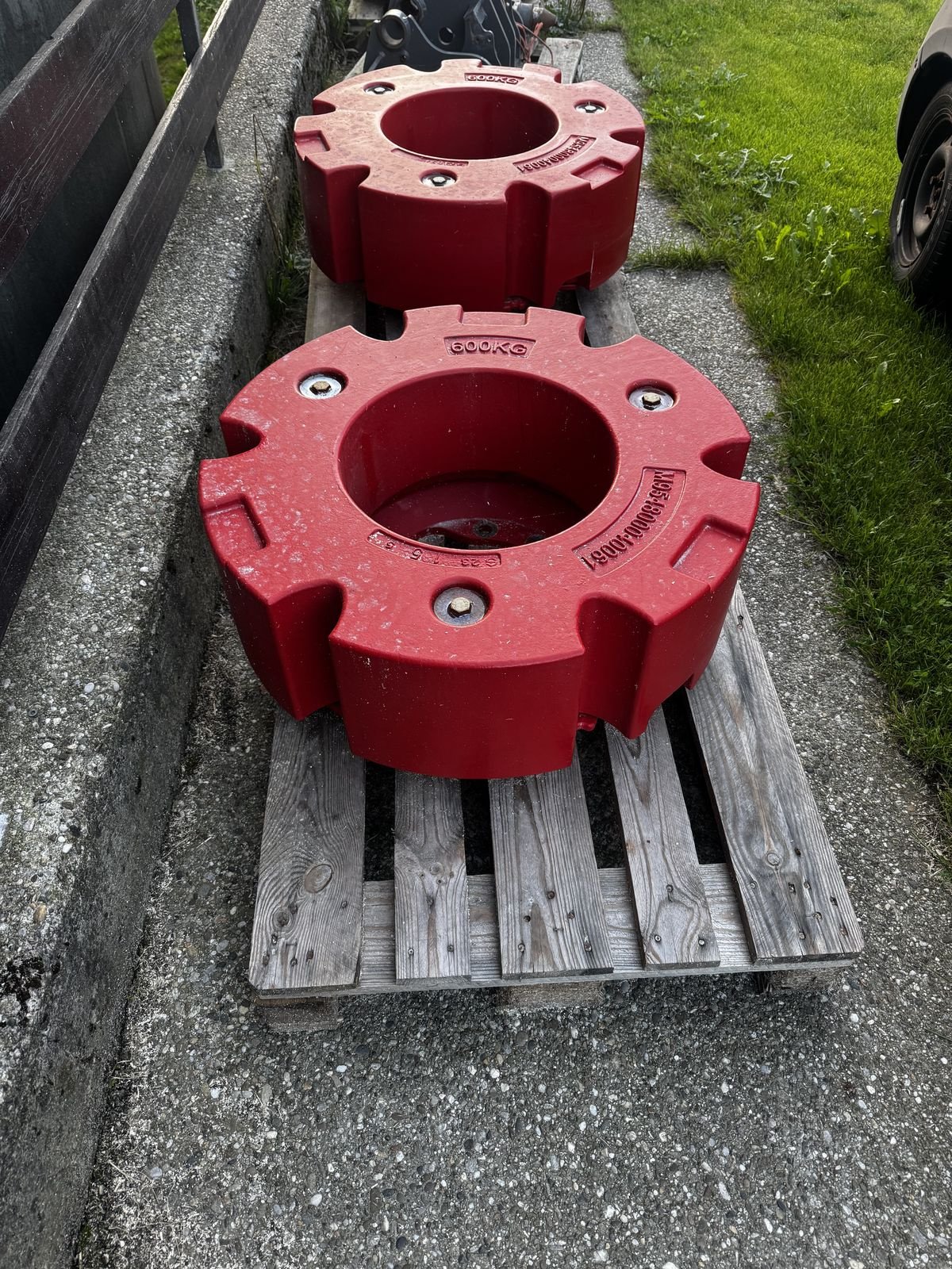 Sonstige Traktorteile типа Fendt HINTERRADGEWICHTE, Vorführmaschine в Traberg (Фотография 1)