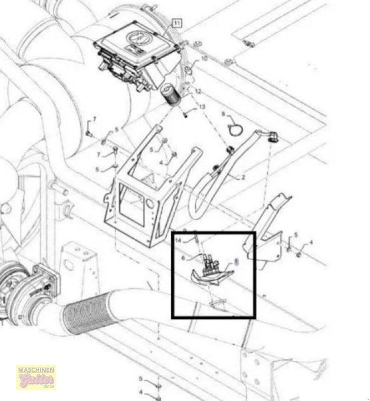 Sonstige Traktorteile tip New Holland CNH 47511724 // 8424702 Modul Injector DE NOx, Neumaschine in Kötschach (Poză 3)