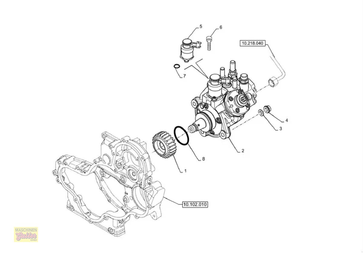 Sonstige Traktorteile des Typs New Holland Einspritzpumpe CNH 5801470100, Gebrauchtmaschine in Kötschach (Bild 7)