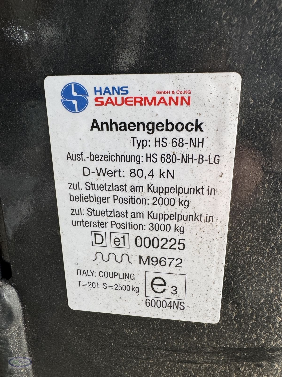 Sonstige Traktorteile tip New Holland Lagerbock/AHK Sauermann, Neumaschine in Münzkirchen (Poză 5)