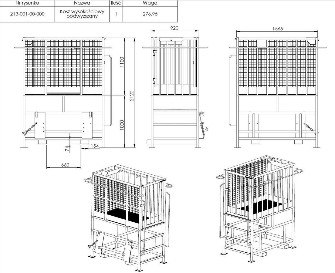 Sonstige Traktorteile du type Sonstige Arbeitsbühne Euroaufnahme, Neumaschine en Tamsweg (Photo 4)