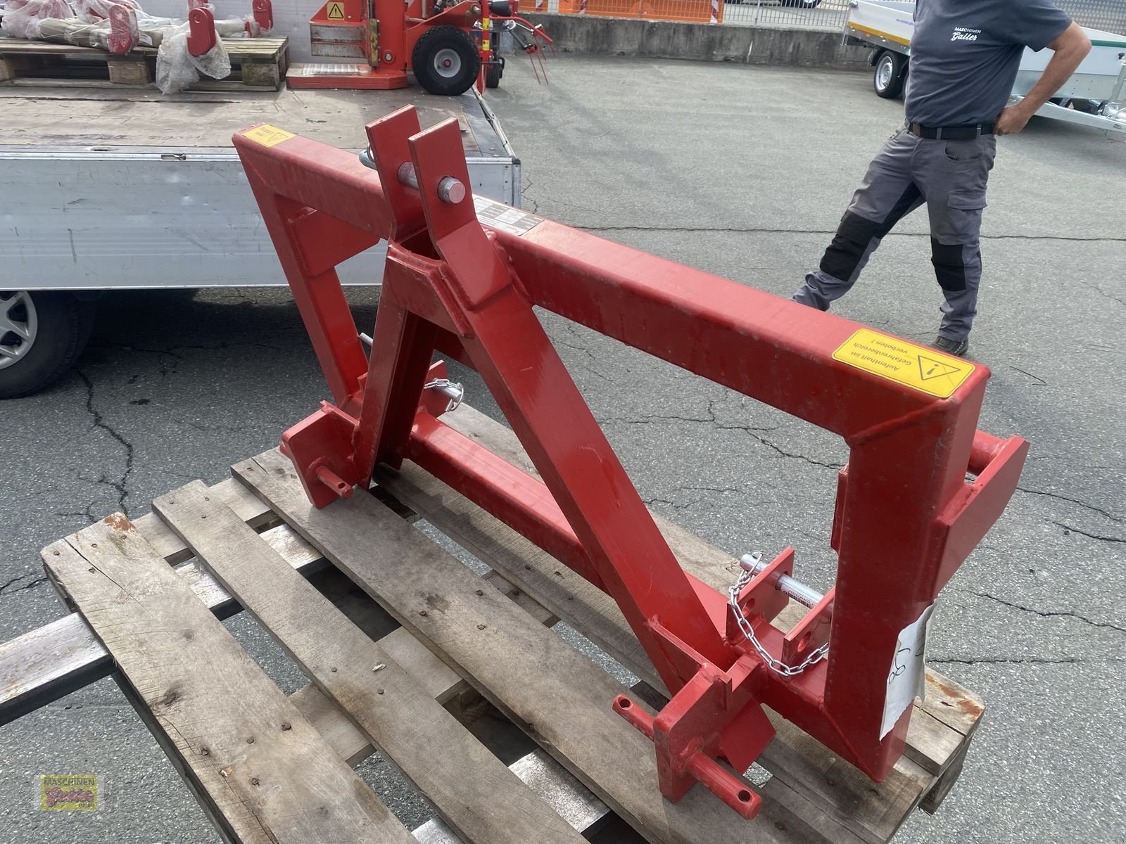 Sonstige Traktorteile a típus Sonstige Granit Adapter Dreipunkt/Weistedreieck auf Euro, Neumaschine ekkor: Kötschach (Kép 8)